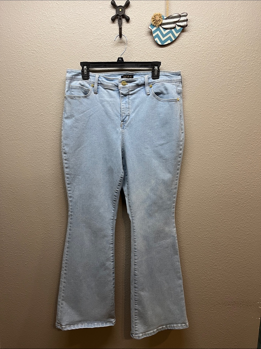 IMAN flair jeans size 16